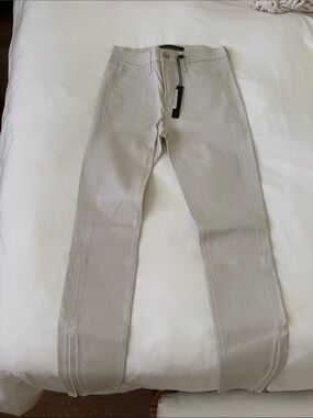 J Brand Bone Leather Skinny Jean